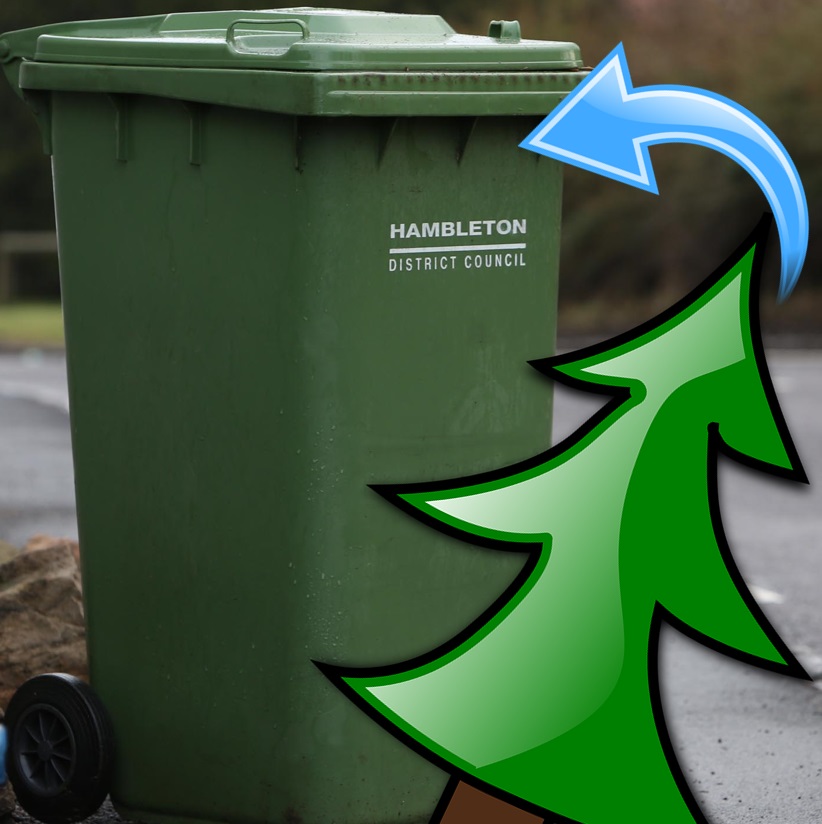 We will be collecting garden waste either next week or the following week (Week commencing 9th or 16th depending upon your collection date) to accommodated the disposal of Christmas trees. Check your collection date at crowd.in/Cj8Hiu