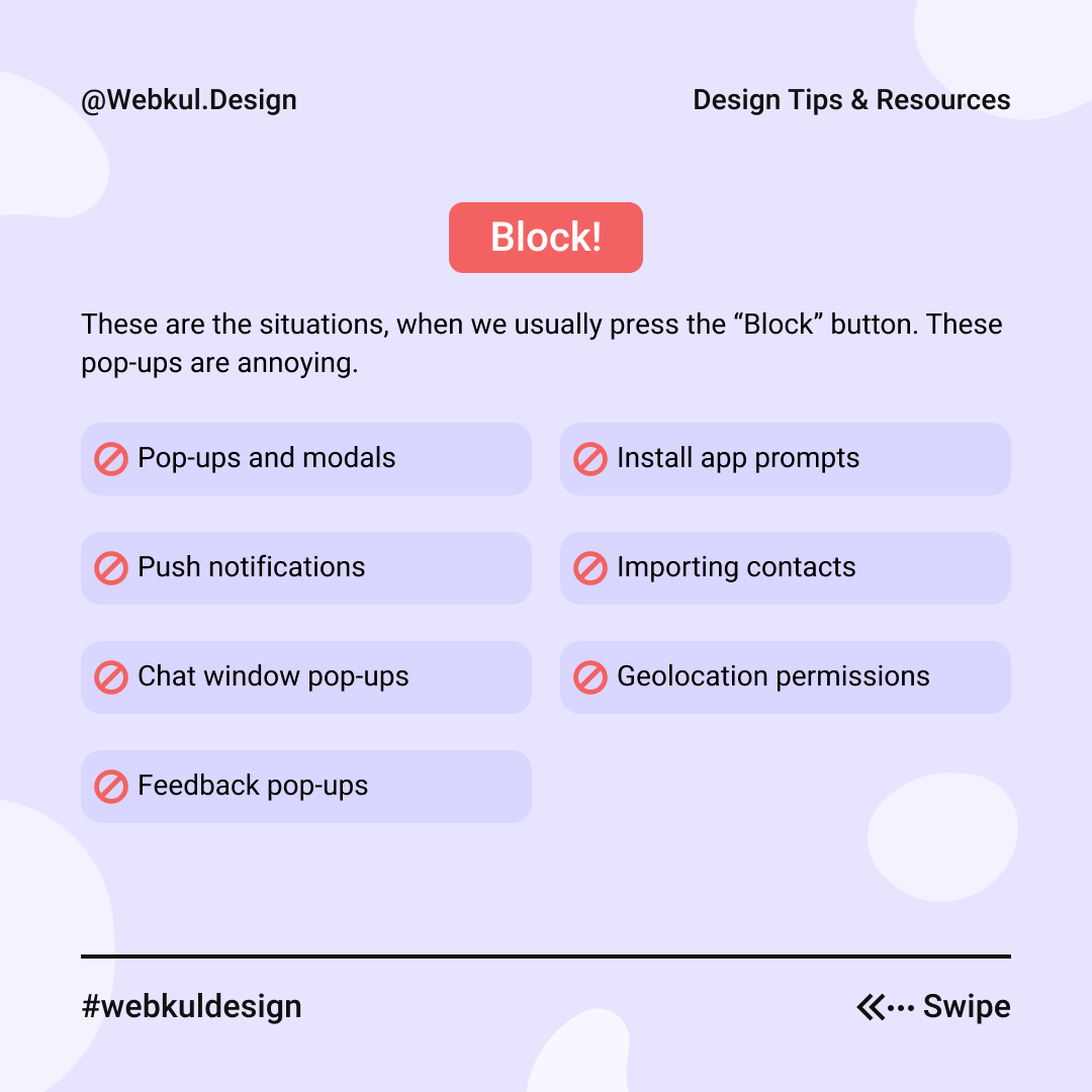 WebkulDesign's tweet photo. Hi everyone! Hope you're doing great. 🤩

We've compiled a few individual insights from actual usability testing in this post about how people behave, what they do, and what they don't do online.

#webkul #webkuldesign #userbehaviour #user #research #error #design  #figma #uipost https://t.co/I6iIV3urTm