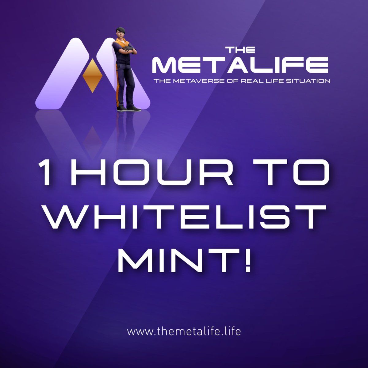 Here are our only official link for the mint!

Mint Link: mint.themetalife.life
OS Link: opensea.io/collection/the…

We will never DM you and will never do stealth mint!
Do not trust any links aside from here and beware of any fake collection!