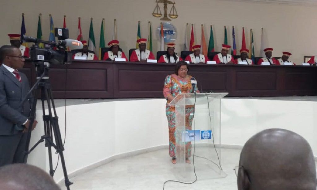 La ministre de la Justice et Garde des Sceaux de la RDC prend l'engagement de hisser la CCJA dans l'arbitrage commercial international ohada.com/actualite/6574… #ohada