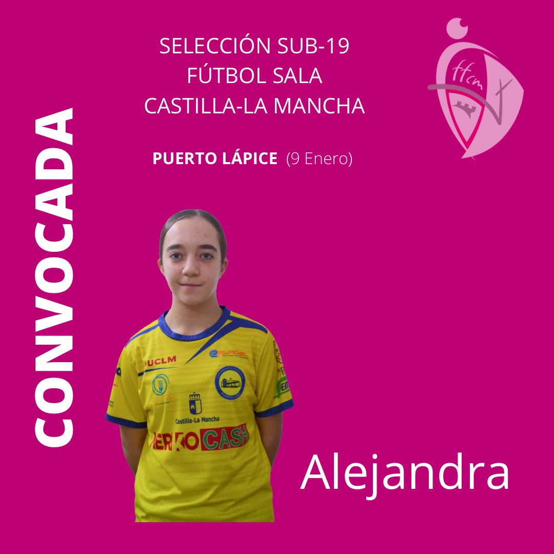 No hay mejor manera de estrenar el año que con buenas noticias para nuestras jugadoras. @alejandravs21 vuelve a ser convocada con la selección sub-19 de Castilla-la Mancha.

¡Enhorabuena! 

#canteraamarilla 💛💙