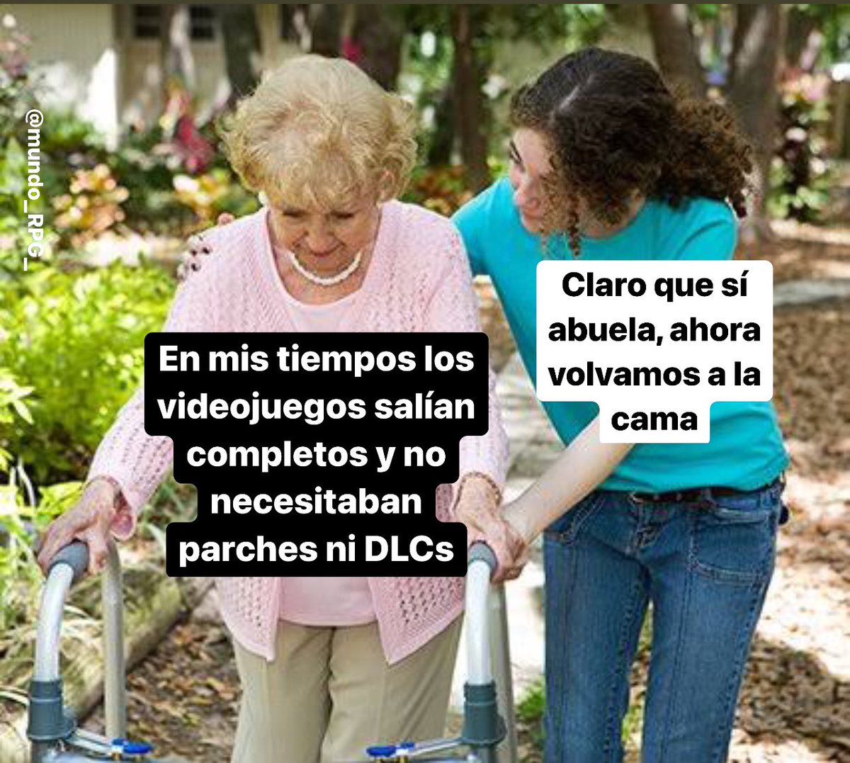 Pobre señora, yo la creo