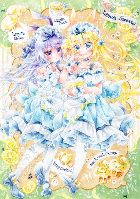 #ケーキの日 🍋🐰 