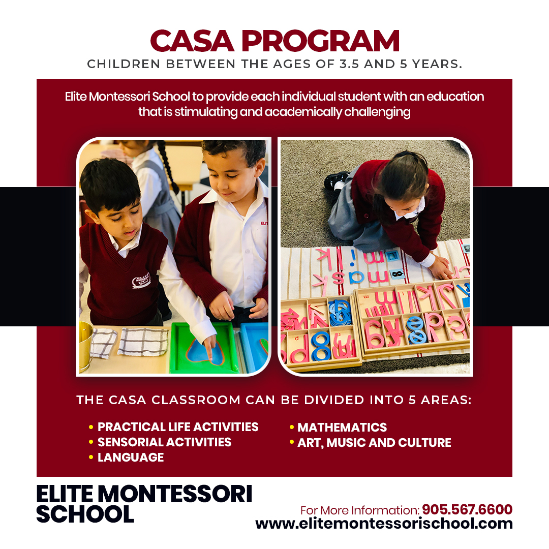 elitemontessori's tweet photo. Casa Program | Elite Montessori #Mississauga🇨🇦
🏫 Children between the ages of 3.5 and 5 Years
➡️ #Math
➡️ #Practical
➡️ #Language
➡️ #Sensorial Activities
➡️ #Art, #Music And #culture
📞 +1 905-567-6600
🌐 https://t.co/rjbsGCcPq7
#precasa #montessori #school https://t.co/5XIkoJf5NC