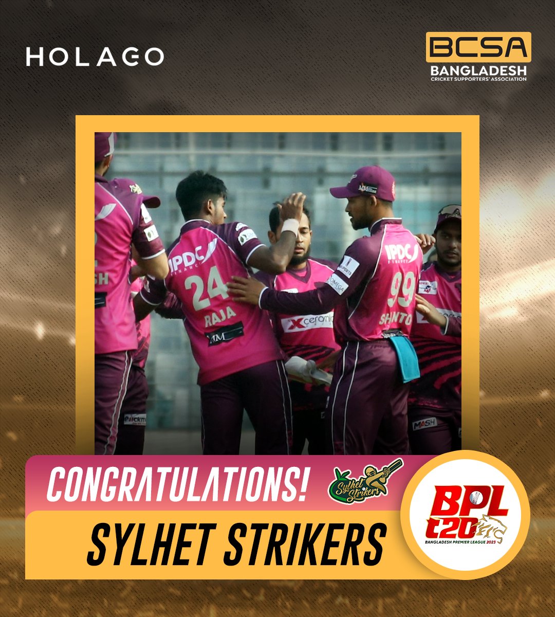 BCSA_Tigers's tweet photo. Sylhet Strikers won the 1st match of BPL 2023 vs Chattogram Challengers
#BPL #SSvCC https://t.co/PzuTlSto6c