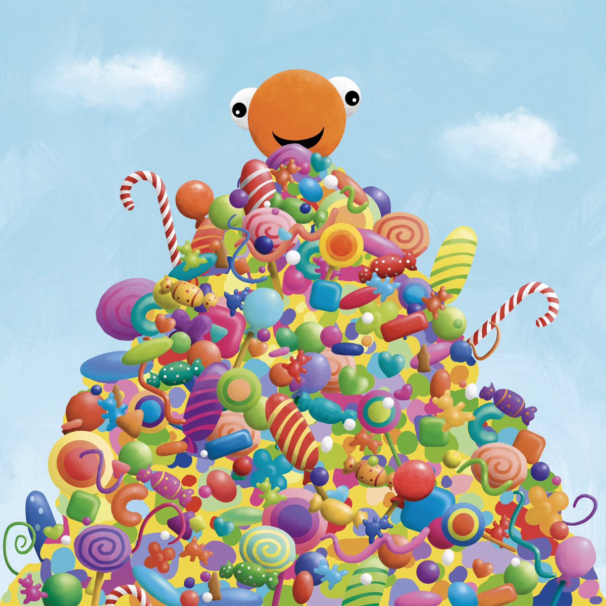 MayPylb's tweet photo. Une montagne de bonbons pour Peskett ! 

#illustrationforkids #illustrationjeunesse #breizhillustration #illustrationchildren #illustrationchildren #illustrationchildrenbooks #landerneau #bzhpower #childrenillustration #madeinfrance #madeinbzh #madeinbreizh #livrejeunesse https://t.co/gjagOdjstK