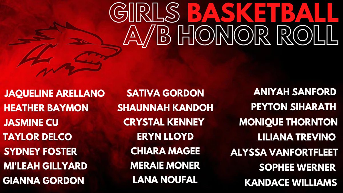 GETTING  IT DONE IN THE CLASSROOM AND ON THE COURT!! 💯 CONGRATS ON MAKING A/B HONOR ROLL 2ND GRADING PERIOD!! 📚 🏀 💻 🐺 👊 #ProudCoach #Excellence #WeFindAWay #RELENTLESS #USMENTALITY <a href="/langhamcreekhs/">Langham Creek High</a> <a href="/lchsabc/">LC Athletic Boosters</a> <a href="/CFISDAthletics/">CFISDAthletics</a> <a href="/CyFairISD/">Cypress-Fairbanks ISD</a> <a href="/jmtz10403/">Jose Martinez</a> <a href="/KristenNeill4/">Kristen Neill</a>