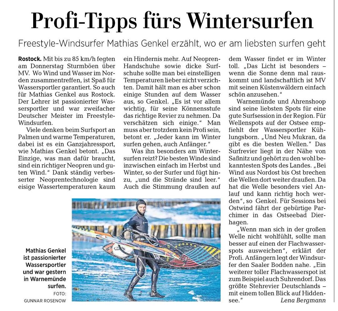 MathiasGenkel's tweet photo. Heute in der @OZlive #windsurfing #rostock https://t.co/fDPfQM3AE4