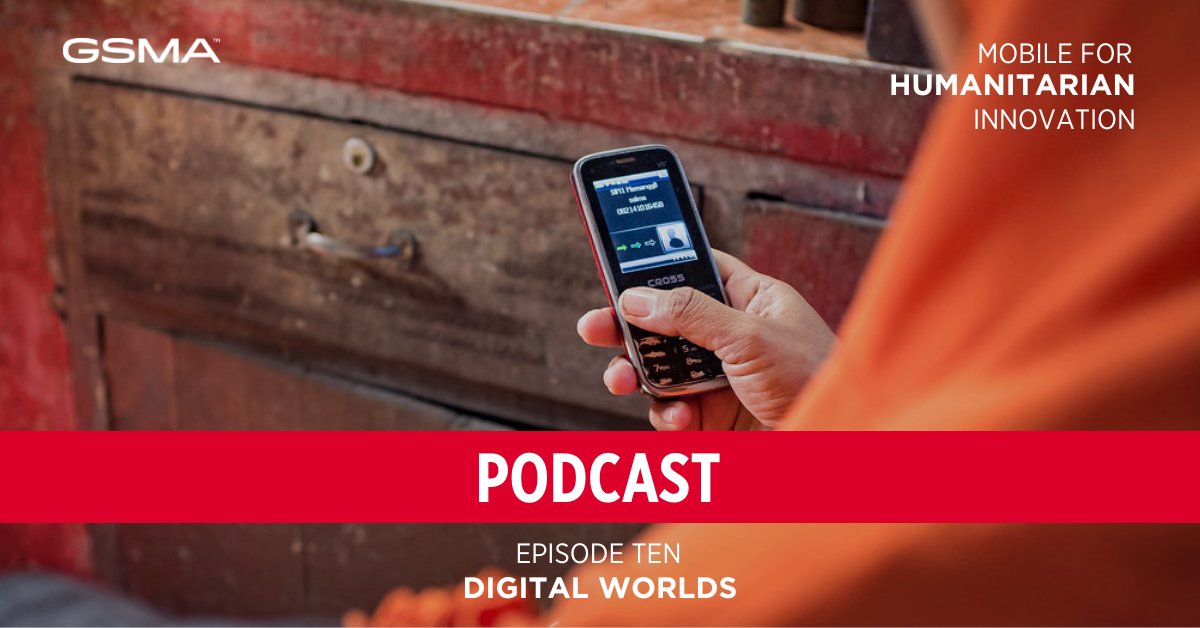 🔉 Tune in to our latest podcast! Zoe Hamilton dives into our latest research on 'The Digital Worlds of Displacement-Affected Communities' with research partners to discuss the themes emerging on 📱 access, barriers and usage. Listen here: bit.ly/3BNv6DR

#UKAid