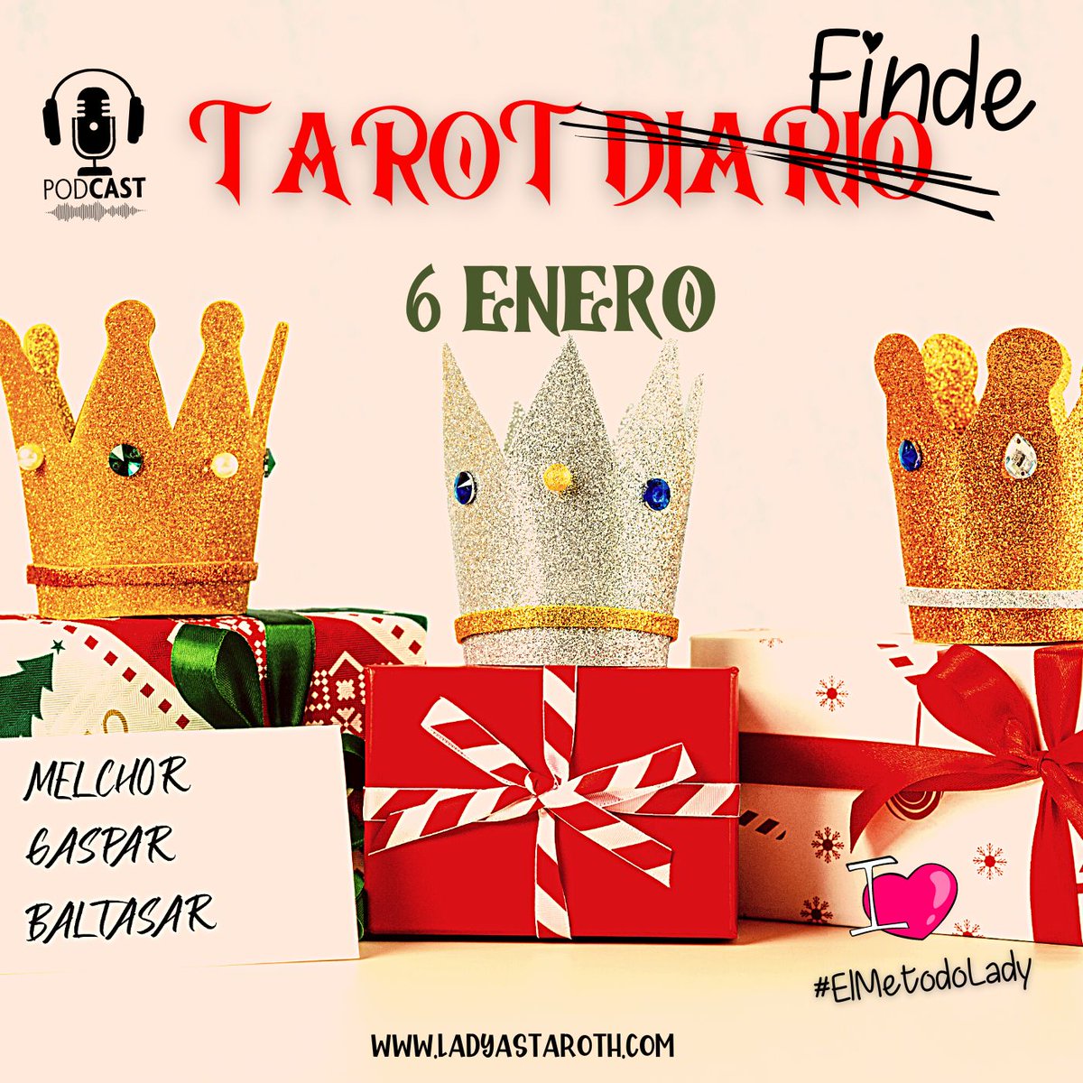 LadyAstaroth's tweet photo. 🥳🥳 Fin de semana en el que nos han visitado los Reyes Magos, vamos a darnos esos caprichos y descansar, que la semanaque entra sera tensa..
🥳🥳 Escucha el audio completo en mi pagina web https://t.co/MANn6QfLQ5
#reymago #horoscopodehoy #horoscopofindesema https://t.co/IdRFkT2dqP