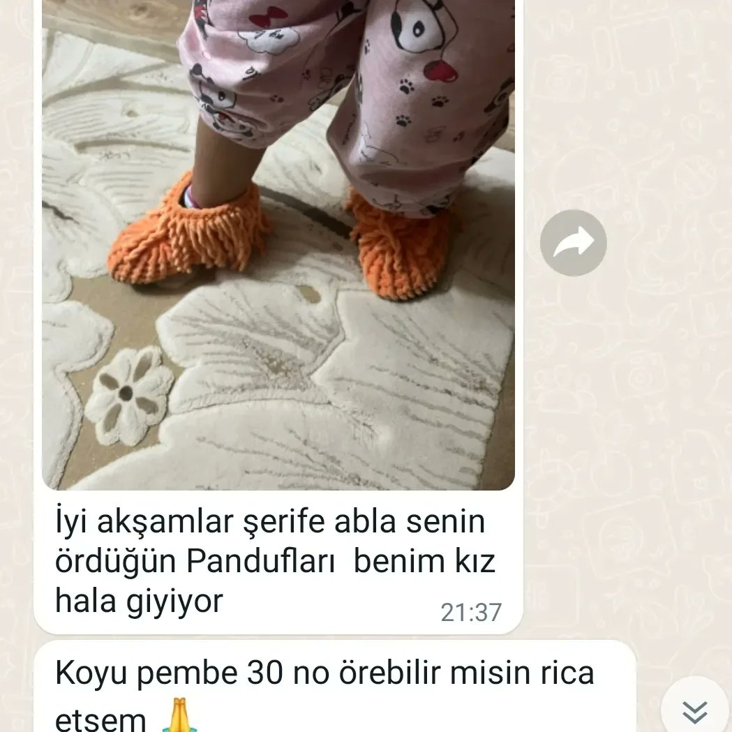 erifeTezcanCey2's tweet photo. 3 sene olmuş prensesle prense botları yapalı. Böyle mesajlar almak beni çok mutlu ediyor. Bir yandan Tezcam Efeme umut oluyorsunuz bir yandan ayacıklar üşümüyor. Ürünlerime Pahalı diyor bazıları Bende her zaman Kaliteli malzeme kaliteli ürün diyorum
#zamanameydanoku
#evbotum https://t.co/FNuCtkzYmb