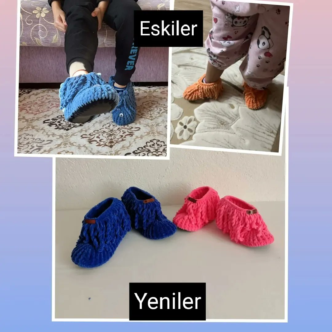 erifeTezcanCey2's tweet photo. 3 sene olmuş prensesle prense botları yapalı. Böyle mesajlar almak beni çok mutlu ediyor. Bir yandan Tezcam Efeme umut oluyorsunuz bir yandan ayacıklar üşümüyor. Ürünlerime Pahalı diyor bazıları Bende her zaman Kaliteli malzeme kaliteli ürün diyorum
#zamanameydanoku
#evbotum https://t.co/FNuCtkzYmb