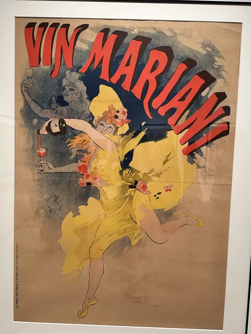 ロートレックとミュシャ展、その2人以外にも魅力的なポスター絵画がいくつもあるからホントにオススメです。
ベル・エポックのパリの空気感を味わえる 