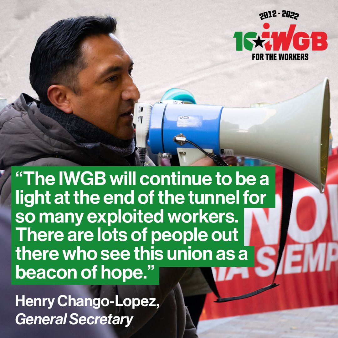 IWGBunion's tweet photo. For many neglected by the mainstream trade union movement, the IWGB offers a ray of hope.
Help us continue to forge a path forward for those too often left behind: https://t.co/7EkRqD9bD0
#PuttingWorkersFirst #SolidaritySquad https://t.co/v2YgQcQKTT