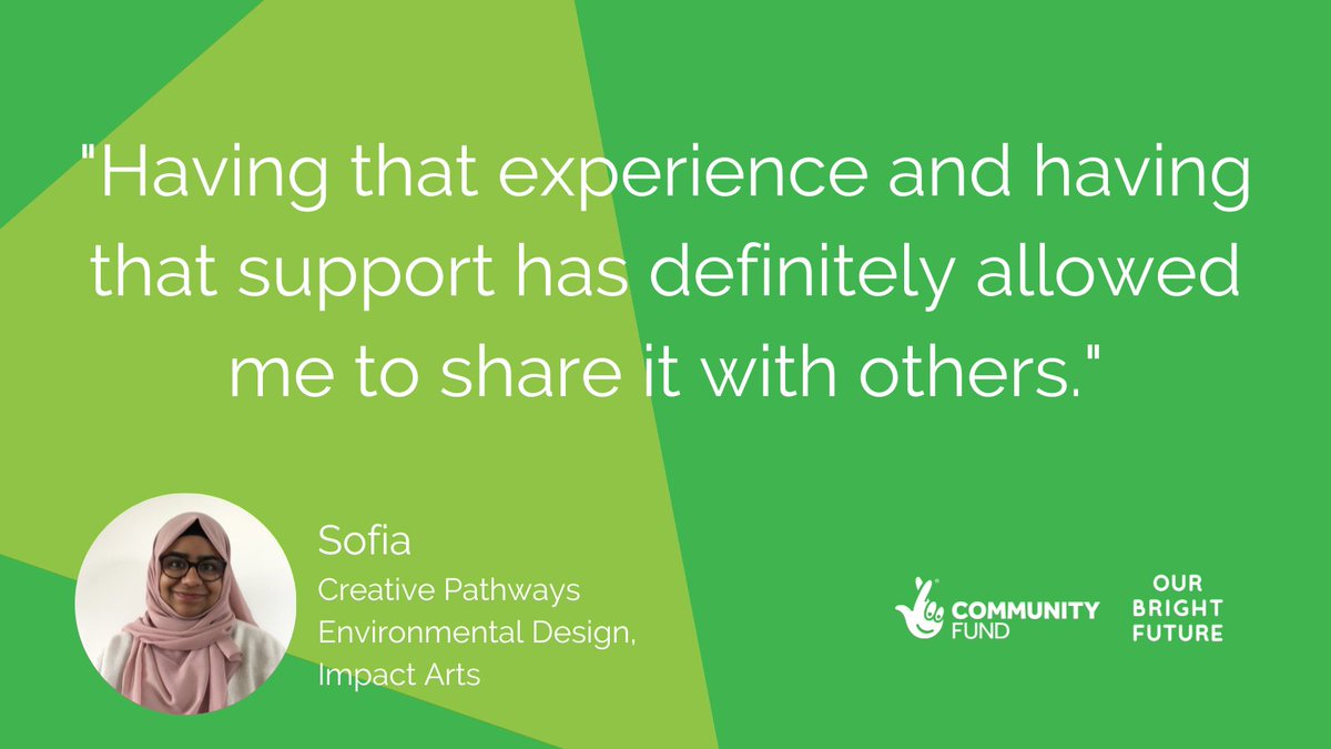 Our Bright Future (@obrightfuture) on Twitter photo Through the #OurBrightFuture <a href="/impact_arts/">Impact Arts</a> Creative Pathways project 417 young people progressed into employment, volunteering, apprenticeship, training, learning or education! Through the #OurBrightFuture <a href="/impact_arts/">Impact Arts</a> Creative Pathways project 417 young people progressed into employment, volunteering, apprenticeship, training, learning or education!