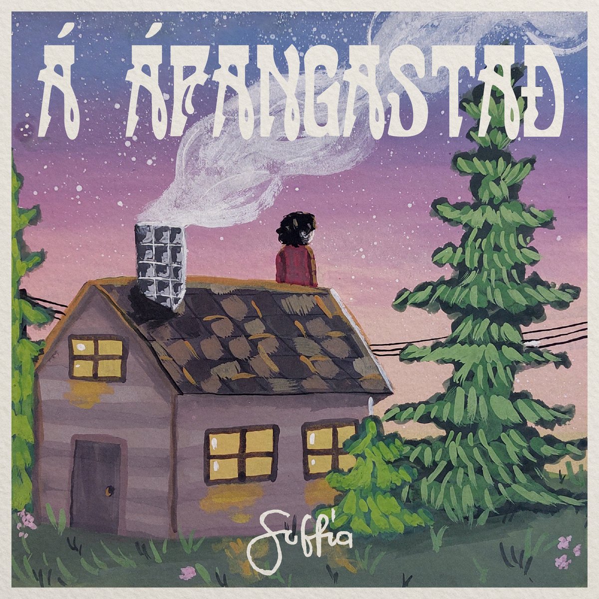 SoffiaMusic's tweet photo. Ólíklegt dúó? 
Ég var að gefa út lag við ljóð Siggu Kling. Njótið!
https://t.co/0uGszA48TK https://t.co/X9iZvjl7oZ
