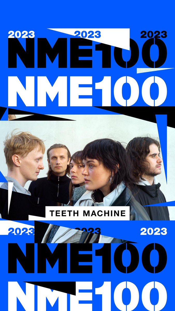 strap in it’s a new year ! thank u to <a href="/NME/">NME</a> for featuring us in the #NME100 for 2023 ❤️‍🔥 

look forward to sharing what we’ve got planned with you all very soon 

™️ x x x