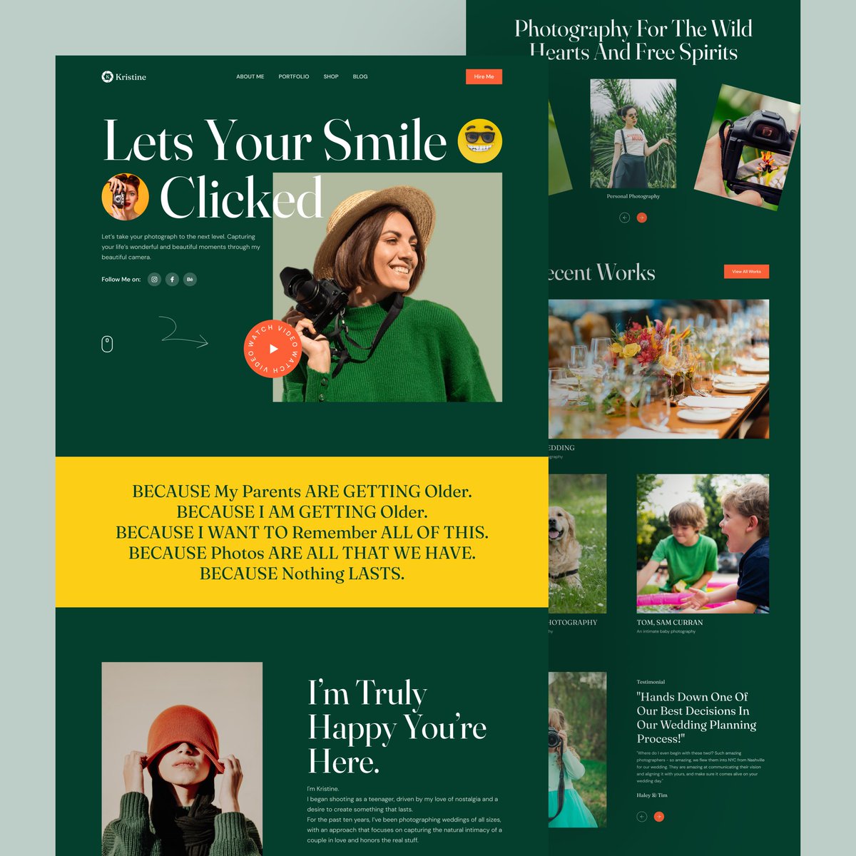 moskur_alam's tweet photo. Hello Everyone,
Here is my exploration of the Photographer's Portfolio Web
Dribbble: https://t.co/xQSvhipZ6n

#ui #uidesign #uiuxdesign #webdesign #landingpage #landingpagedesign #photo #photography #photographer #photographers https://t.co/jgcHW1loNK