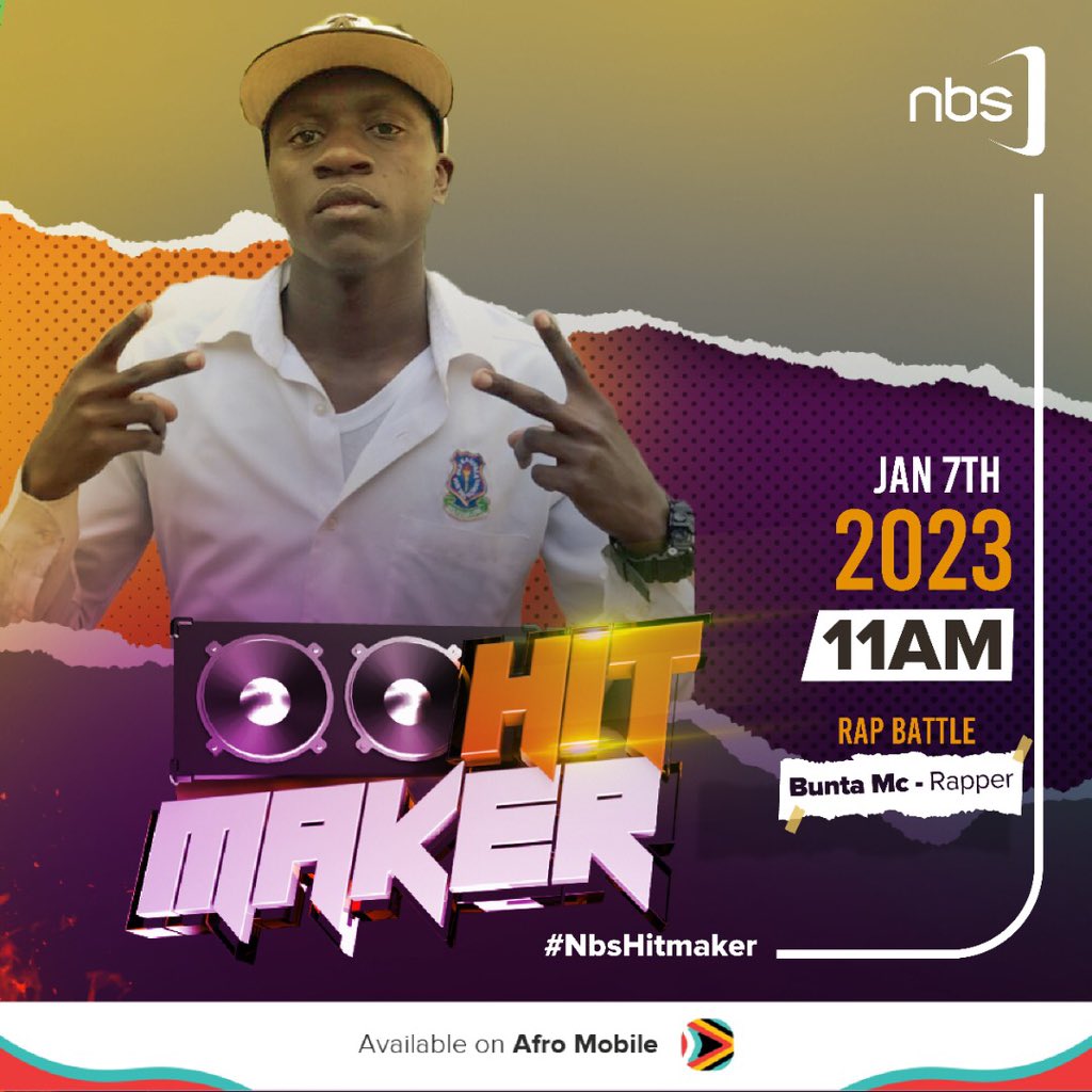 nbstv's tweet photo. Talented underground rappers, Rick King and Bunta Mc are set to battle it out for a huge prize on #NBSHitMaker. 

Make a date with us for an action packed show, showing tomorrow at 11 AM. 

#NBSUpdates https://t.co/2TGYJtuhun