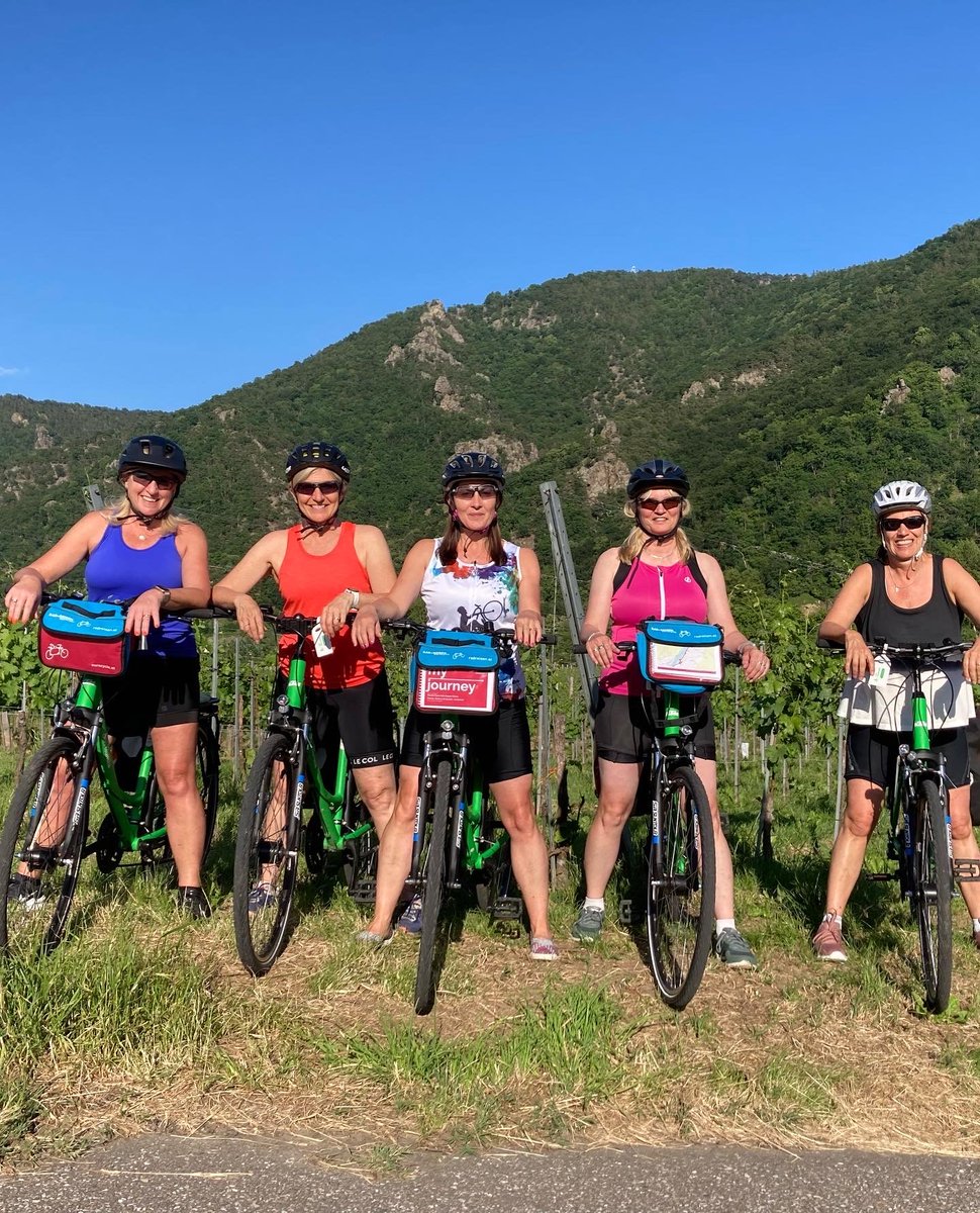 freedomtreks's tweet photo. "I experienced a Freedom Treks holiday for the first time back in May when myself and four friends did the Passau to Vienna bike tour - we had absolutely the best time! https://t.co/H0LDJUyPjf