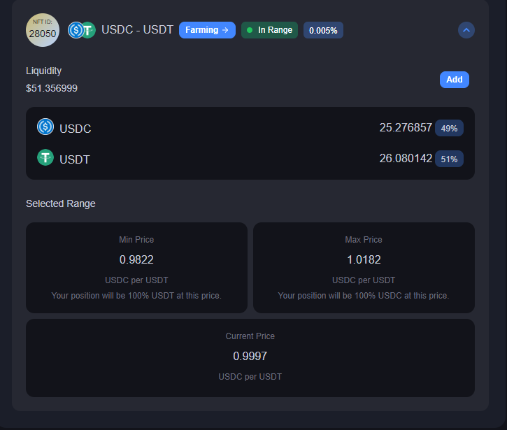 amberstefany1's tweet photo. Already join the campaign, deposited into pool and farm. Some notes about my experience while using 
@dappOS_com x @QuickswapDEX
, Transaction is goin' smoothly, the gas is cheap even the bsc chain on heavy traffic, UI  but is frensly to use. Nice one!

#dappOS #QuickSwap https://t.co/Gtyd3sHUCn