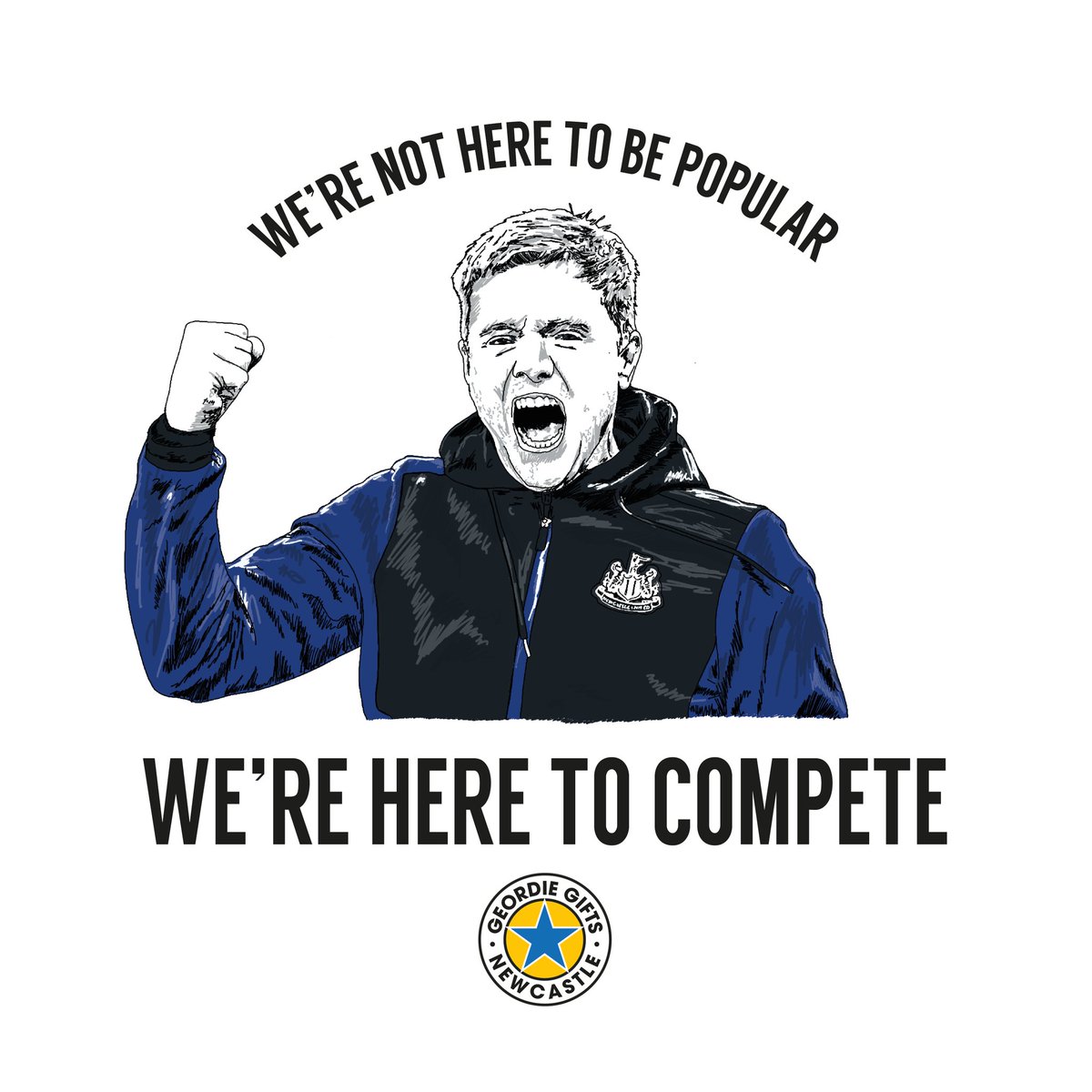 GeordieGifts's tweet photo. Gan on son! 😍⚫️⚪️

#nufc https://t.co/UqRCZeUMYi