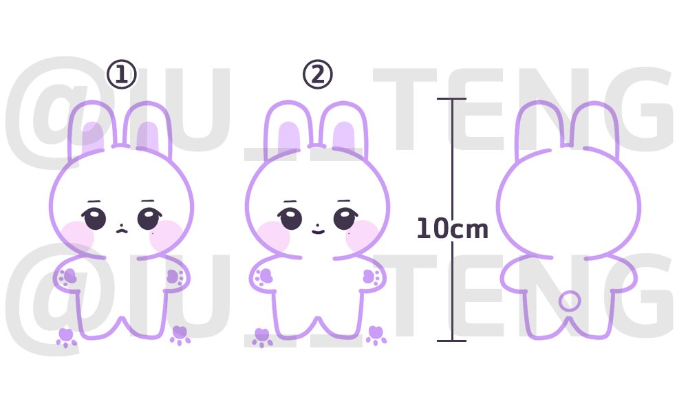 IU__TENG's tweet photo. 아이유 10cm 토끼 인형 징빗🐰💜 
수요조사 해 봅니닷
1번, 2번 각 100체(최소수량)씩 제작 예정이며 수량 미달 시 제작 무산됩니다🥲

*본 공구는 수익이 나지 않는 공구입니다...😌

의리 알티... 해 주시면 감사합니다...😇💗

<수요조사 폼>
https://t.co/y9wZRRSbrh https://t.co/bNmdMRySyM