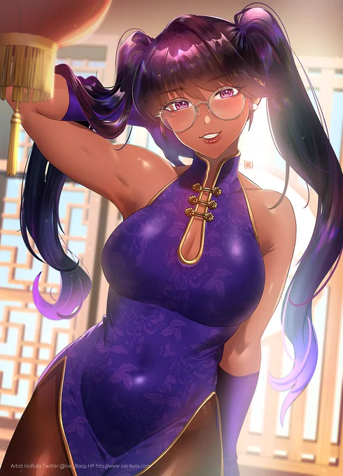 完成!描き初めはお久しぶりの看板娘、シャオメイ!肉付きがいいのよ… 