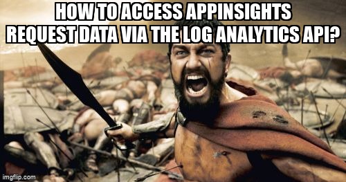 overflow_meme's tweet image. How to access AppInsights request data via the Log Analytics API? stackoverflow.com/questions/7500… #azureapplicationinsights #azureloganalytics #azure