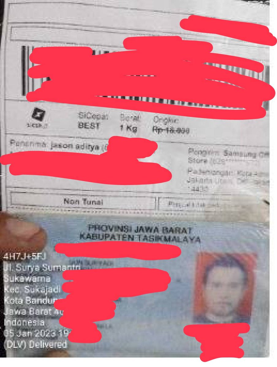 forusaurus's tweet photo. Twitter do your thing lesgo

Paket yang seharusnya diantar oleh @sicepat_ekspres tiba tiba diambil oleh driver @gojektech yang saya sendiri tidak pesan.

Saya sendiri tidak menerima paketnya, namun dinyatakan sudah selesai.

#Bandung
#sicepat
#gojek https://t.co/QWXdw0XEUX