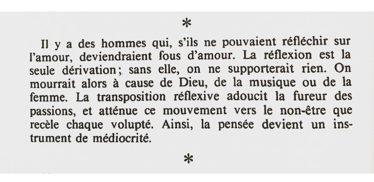 Le crépuscule des pensées (Emil Cioran, 1940).