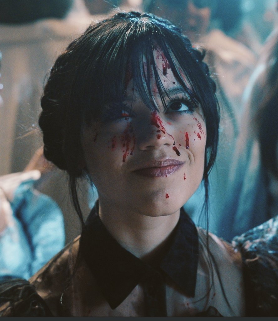 I don't know why but I love  <a href="/jennaortega/">marie</a>  more when she covered in blood.