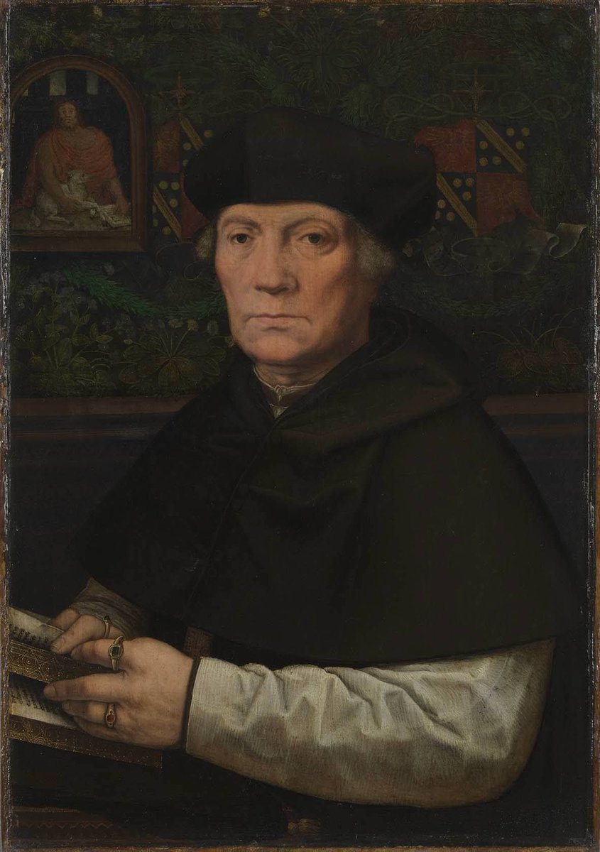 OldPortraiture's tweet photo. Died #OnThisDay in 1541: Netherlandish painter #BarendvanOrley (ca. 1487/91-1541)
Portrait of Jean Carondelet (1469-1545), before 1530
#Orley #NetherlandishArt
More on: https://t.co/94aKfvX1a9 https://t.co/86hE3AI2x8