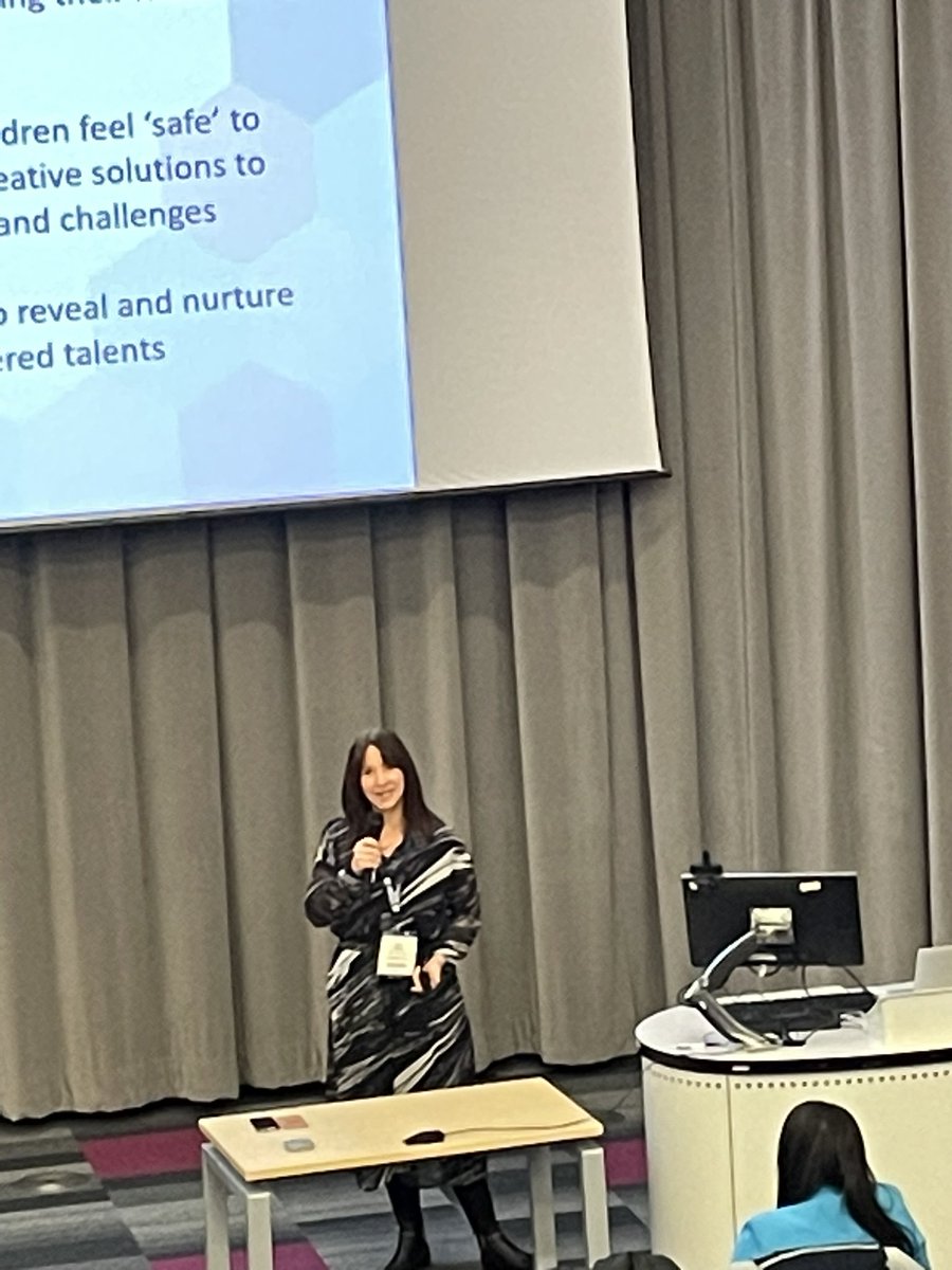 Loved the 10th &amp; final #BrendaKeogh #aseconf23 <a href="/theASE/">The ASE</a> lecture to kick off the primary days <a href="/AsePrimary/">ASE Primary Committee</a>