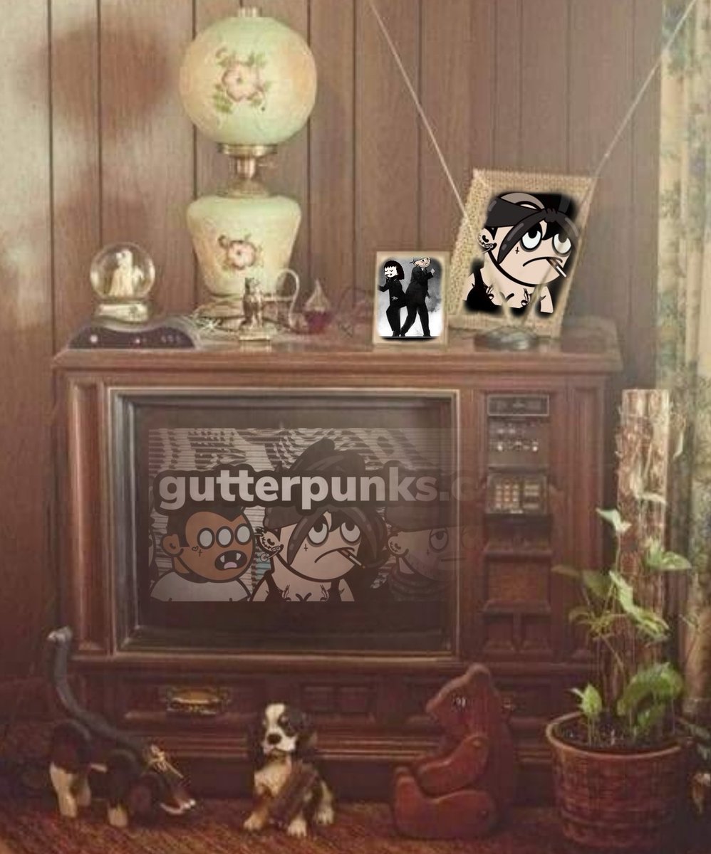 SillE_llis's tweet photo. #gutterpunksnft https://t.co/8pWK4v45Sa