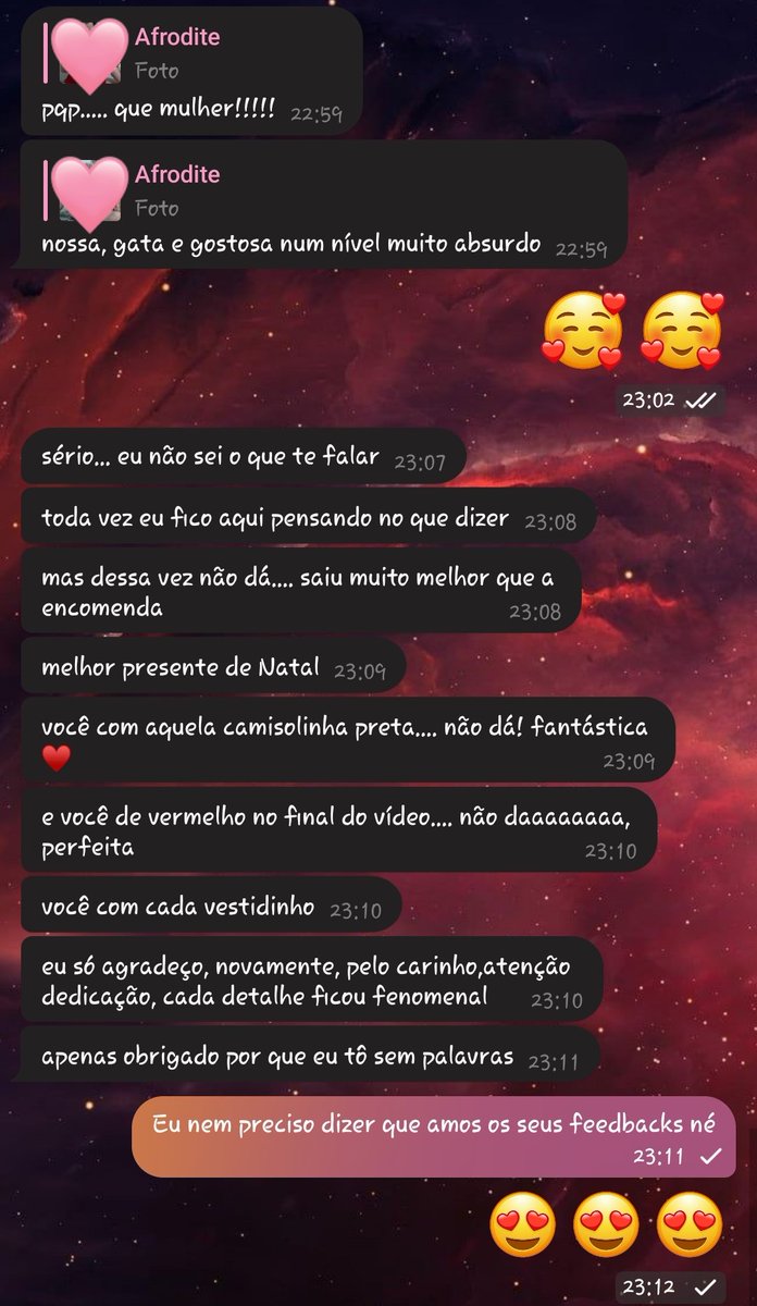 Boss_Afrodite's tweet photo. É isso amores.
Vou deixar alguns feedbacks aqui no final.
Obrigado por ler! https://t.co/migSihUFRG