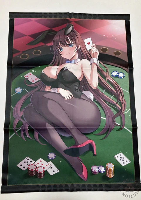 【1/10〆切】『くろバニーCLUB』受注生産グッズタペ校正紹介⑨ハリオアイ()はりもじ()氷菜()(敬称略)になります※輸送等の都合上でシワ等ありますが実際の商品にはございません購入リンクは特設ページにて 