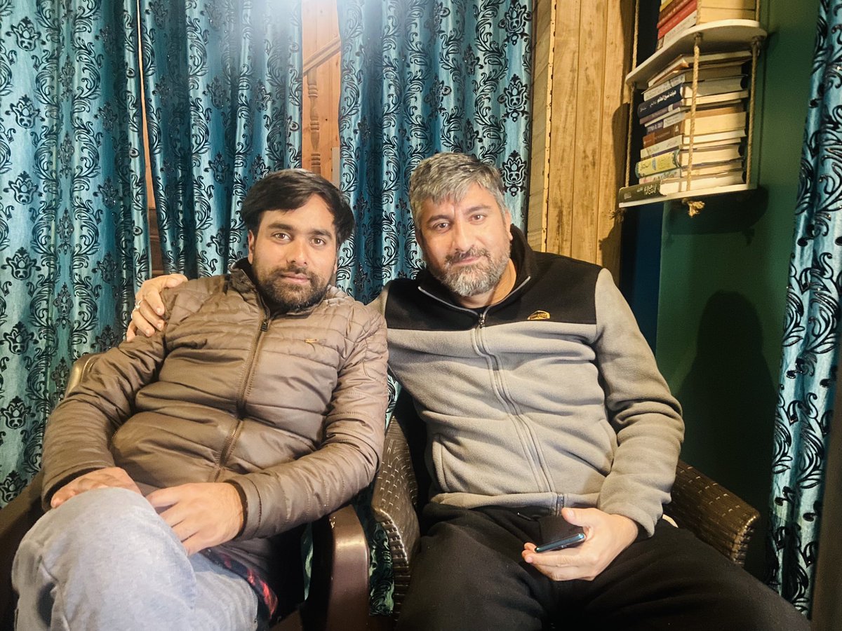 Had a fruitful discussion &amp; discussed probable solutions about rising unemployment , drug menace and disenchantment amongst youth with Mohit Bhan <a href="/buttkout/">Mohit Bhan موہت بھان</a> today in Srinagar.