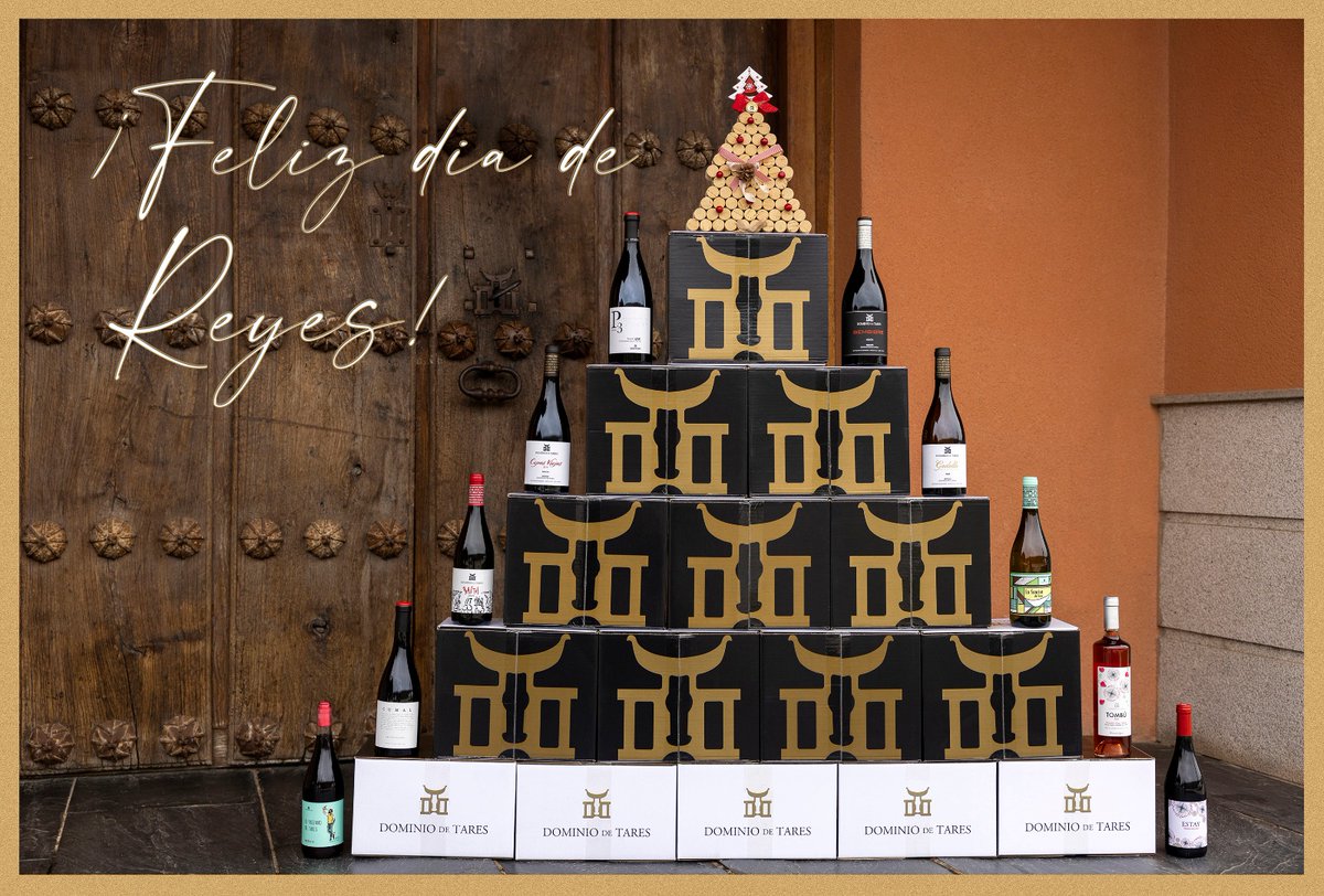 DominiodeTares's tweet photo. ¡Feliz día de Reyes 👑👑👑!
🥂Un brindis para seguir con la alegría de cuando éramos niños.
¡Qué vivamos, una vez más, este día tan mágico !
¡Y si te han traído buenos vinos 🍷, disfrútalos!
#ElBierzoAlto #DominiodeTares #vinosBierzo
@DOBierzo https://t.co/WUyBKQtWXX