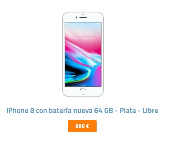 StartedBrian's tweet photo. Iphone 8 Reacondicionado por solo 205€!!! No esperes más y píllalo en https://t.co/tRrWBYcpKy

#iphone #apple #iPhone8 #reacondicionado #móviles #Enero #Enero2023 https://t.co/HwEhdn0goU