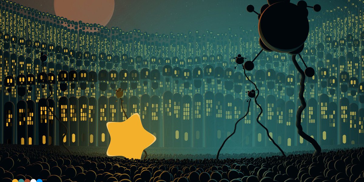 Pure code, made with p5js, dropping soon on <a href="/fx_hash_/">fxhash</a>

#wip #generativeart #nft #p5js #fxhash #tezos #cyberpunk #future #scifi #scifiart #planet #space #alien #robots