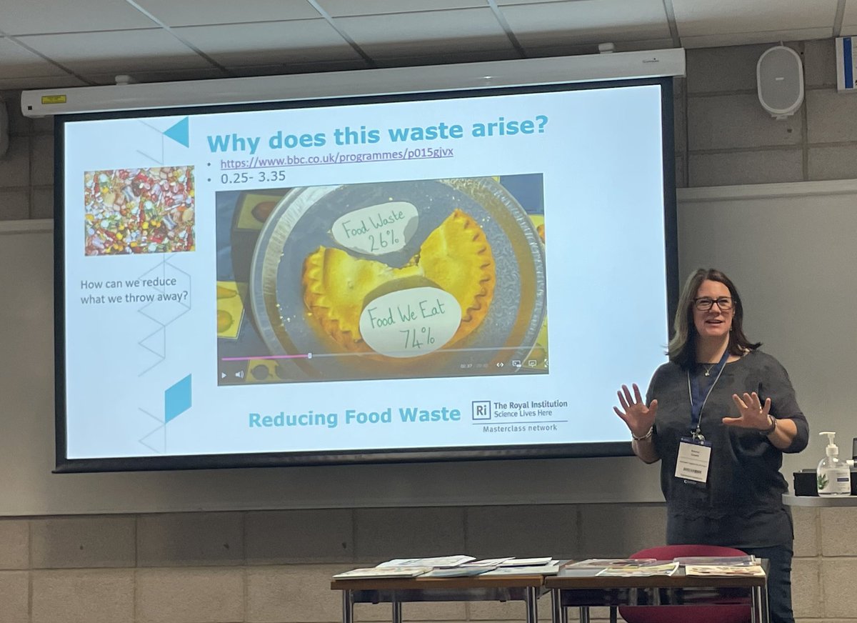 A brilliant session with the fabulous <a href="/EmmaCrisell/">Emma Crisell</a>: Food for the 21st Century. Lots of great ideas to think about our food waste and talk about Global Goals! <a href="/theASE/">The ASE</a> <a href="/pstt/">ruth schez</a> <a href="/ScienceonStage/">Science on Stage</a> #ASEConf2023