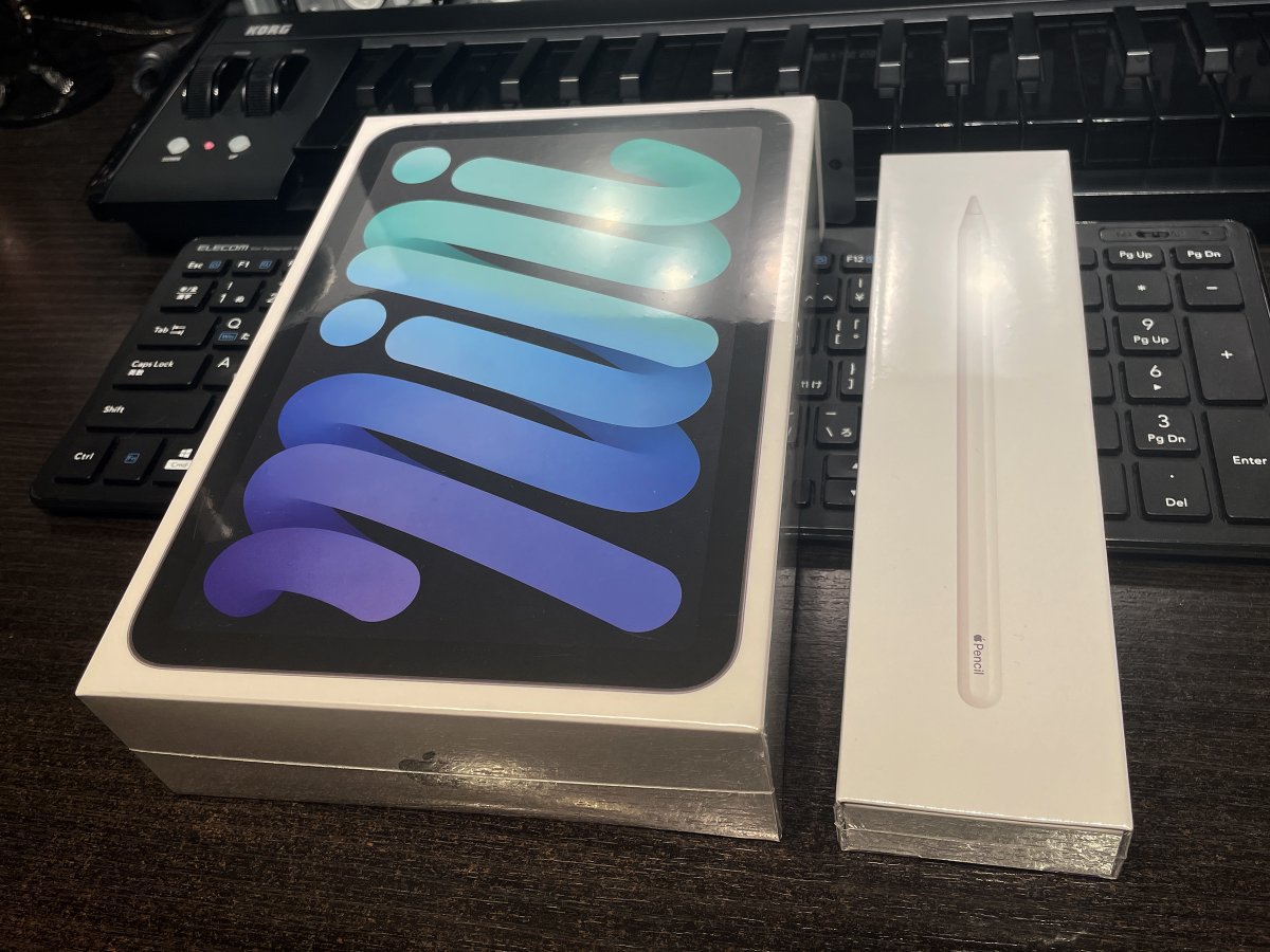 fubitoendo's tweet photo. 第3クォーターめちゃめちゃ頑張ったので・・・。自分にお年玉で新しいおもちゃ買いました。
#iPadMini6
#iPadMini2021
#ApplePencil https://t.co/MpsCEcDt9e