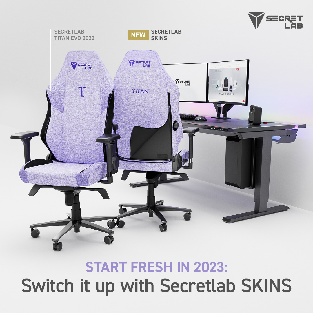 Secretlab SKINS - World's First Premium Gaming Sleeves