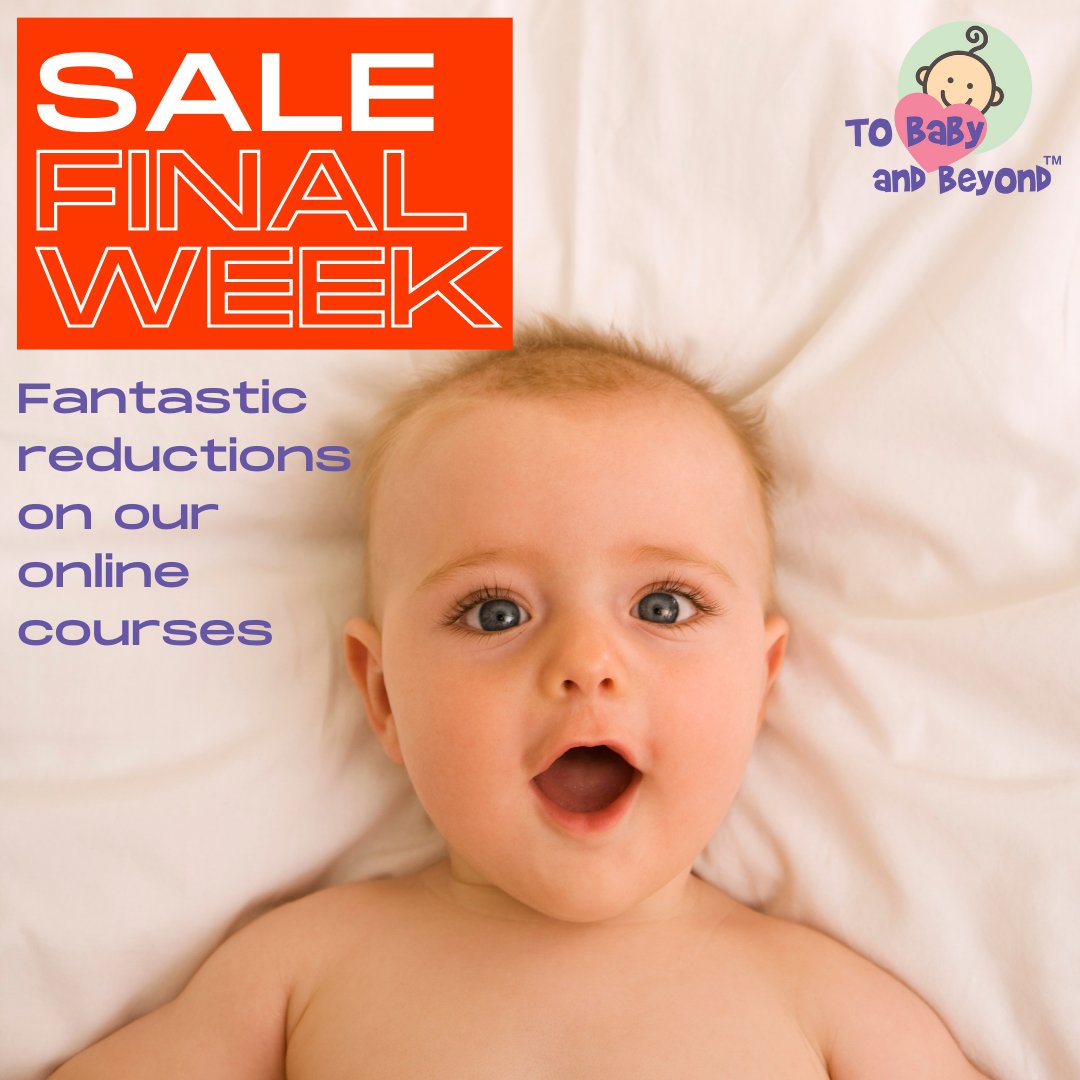 ⏳The countdown is on... There's just one week left of our Winter sale!
🔥Book your online course this week to make savings of up to £60!
🏃Head over to the website to see what amazing savings there are to be had: tobabyandbeyond.com/news/january-s…

#ToBabyAndBeyond #TeachBabyMassage