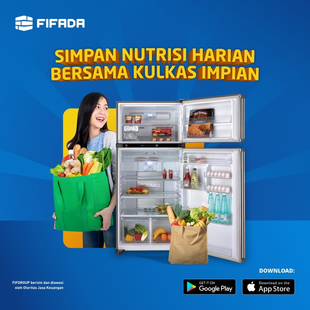 fifadaofficial's tweet photo. Resolusi tahun 2023 sudah harus makan makanan yang sehat, banyak mengkonsumsi sayur dan juga buah-buah. Agar semuanya tetap segar selalu simpannya di kulkas impianmu agar tidak cepat layu saat nanti dibutuhkan. 

#FIFADA #wujudkanimpianmusekarang https://t.co/NBugGnTe8W