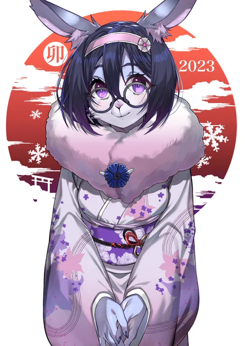 新年イラスト2023(大遅刻) 