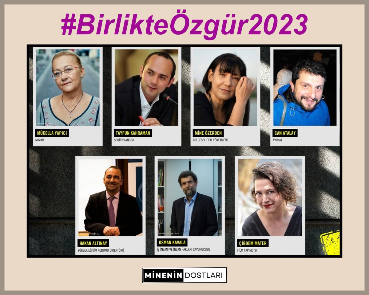 #MineÖzerden: Tanıdık,tanımadık,arkadaş ve dostlardan gelen; M-12 koğuşunda bizleri sıcacık saran umutlarımızı eleğin üzerinde tutarken 'an'larımızı güzelleştiren mektup ve kartlarınızla 2023 gün gün akmaya başladı, teşekkürler. Hepimize kolay gelsin.
BKK Cezaevi'nden sevgiler.