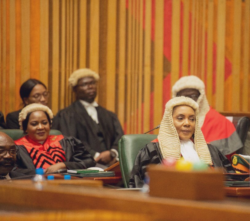 Congratulations to our Speaker, Ms. Nelly Mutti, on being elected to represent African Speakers and Presiding Officers on the Commonwealth Standing Committee. 
An honour to see more Zambian #WomenInLeadership take their rightful place at the table. #Zambia