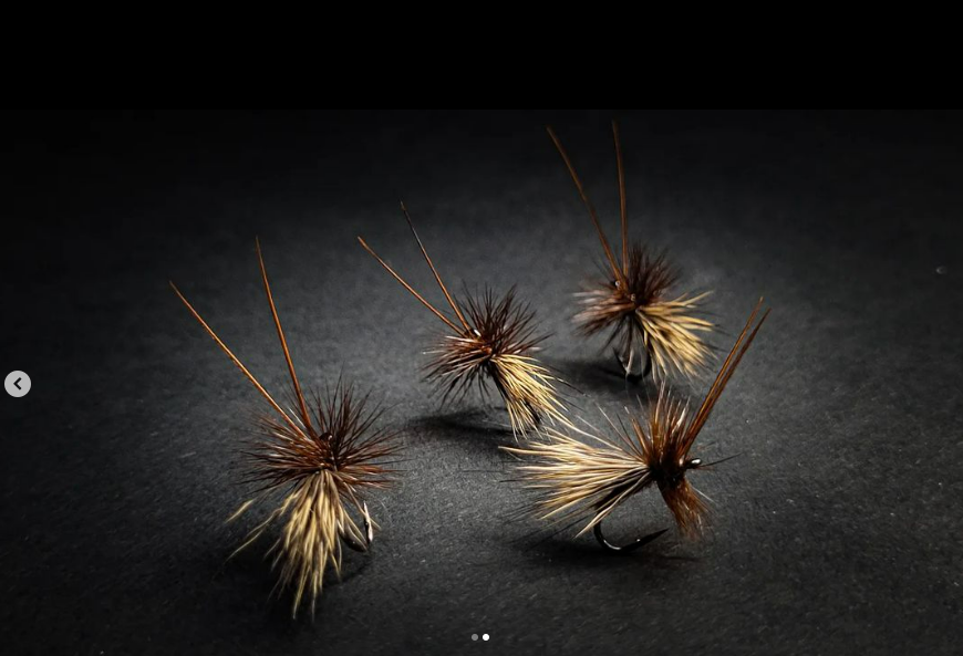 Very nicely tied
@a_galway_fisherman
Little brown sedges on size 16 Ahrex FW510.

Perfect for those warm summers evenings.

#caddis #dryfly #flytyer #flytyingpassion #trouthunter #summerfishing #flytyingflies #photoediting #dryflyfishing #dryordie #troutseason